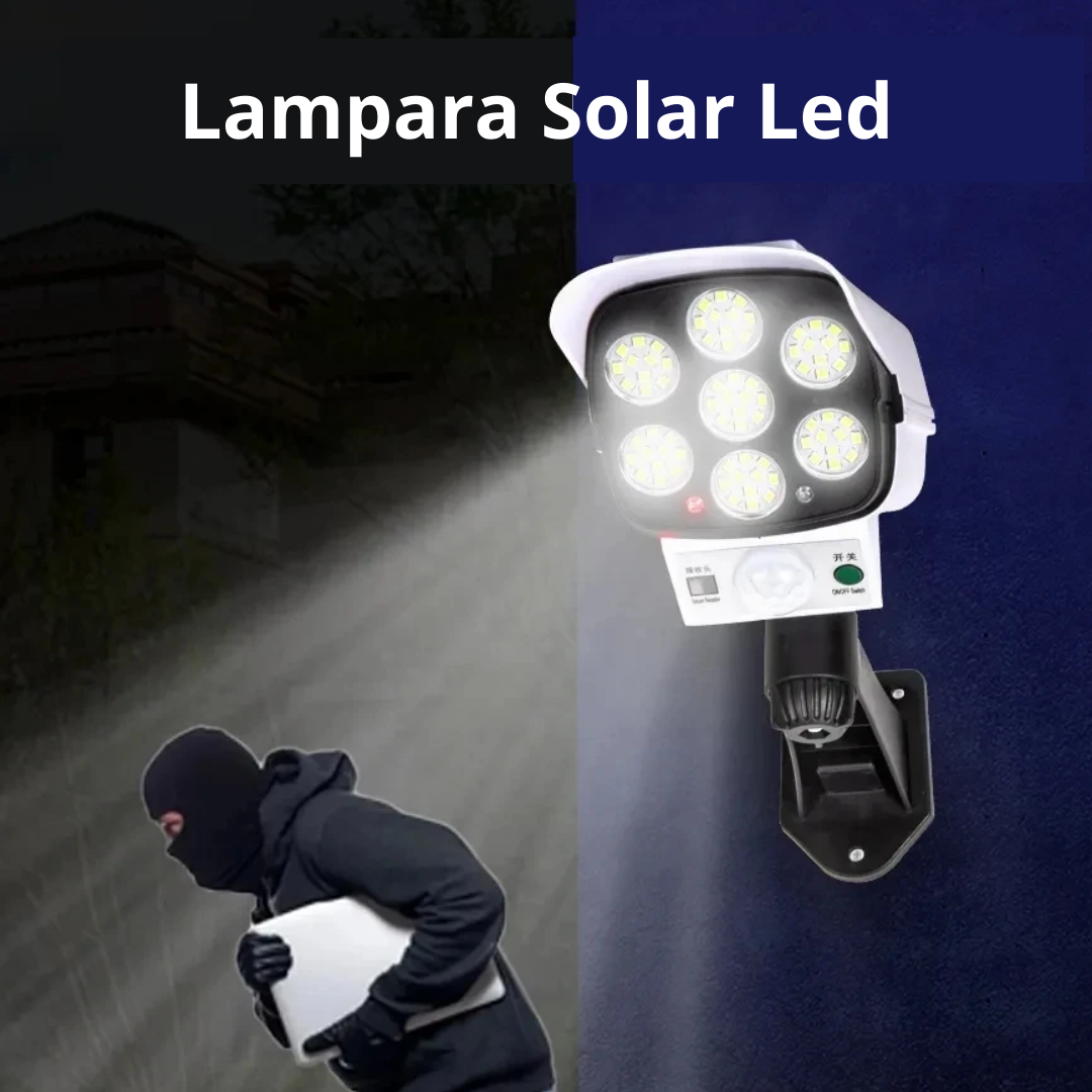 Lampara Solar LED Modelo Cámara