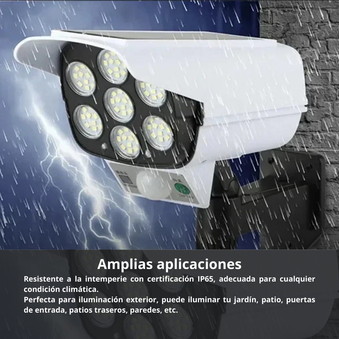 Lampara Solar LED Modelo Cámara